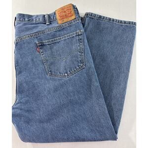 Levi's 550 Relaxed Fit Men's Blue Jeans Big W48 L 30 (48x 29) Medium Wash 2014